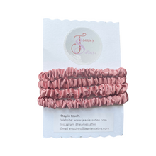 Load image into Gallery viewer, Jeanie's Satins Mini Scrunchies