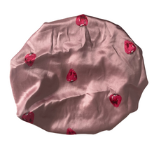 Load image into Gallery viewer, Double-Sided Patterned Satin Bonnets