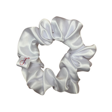 Load image into Gallery viewer, White Scrunchie