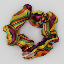 Load image into Gallery viewer, Rainbow Wave Scrunchies