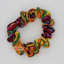 Load image into Gallery viewer, Rainbow Wave Scrunchies