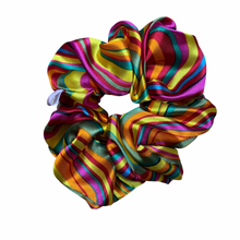 Load image into Gallery viewer, Rainbow Wave Scrunchies