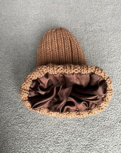 Satin-Lined Wooly Hats