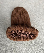 Load image into Gallery viewer, Satin-Lined Wooly Hats
