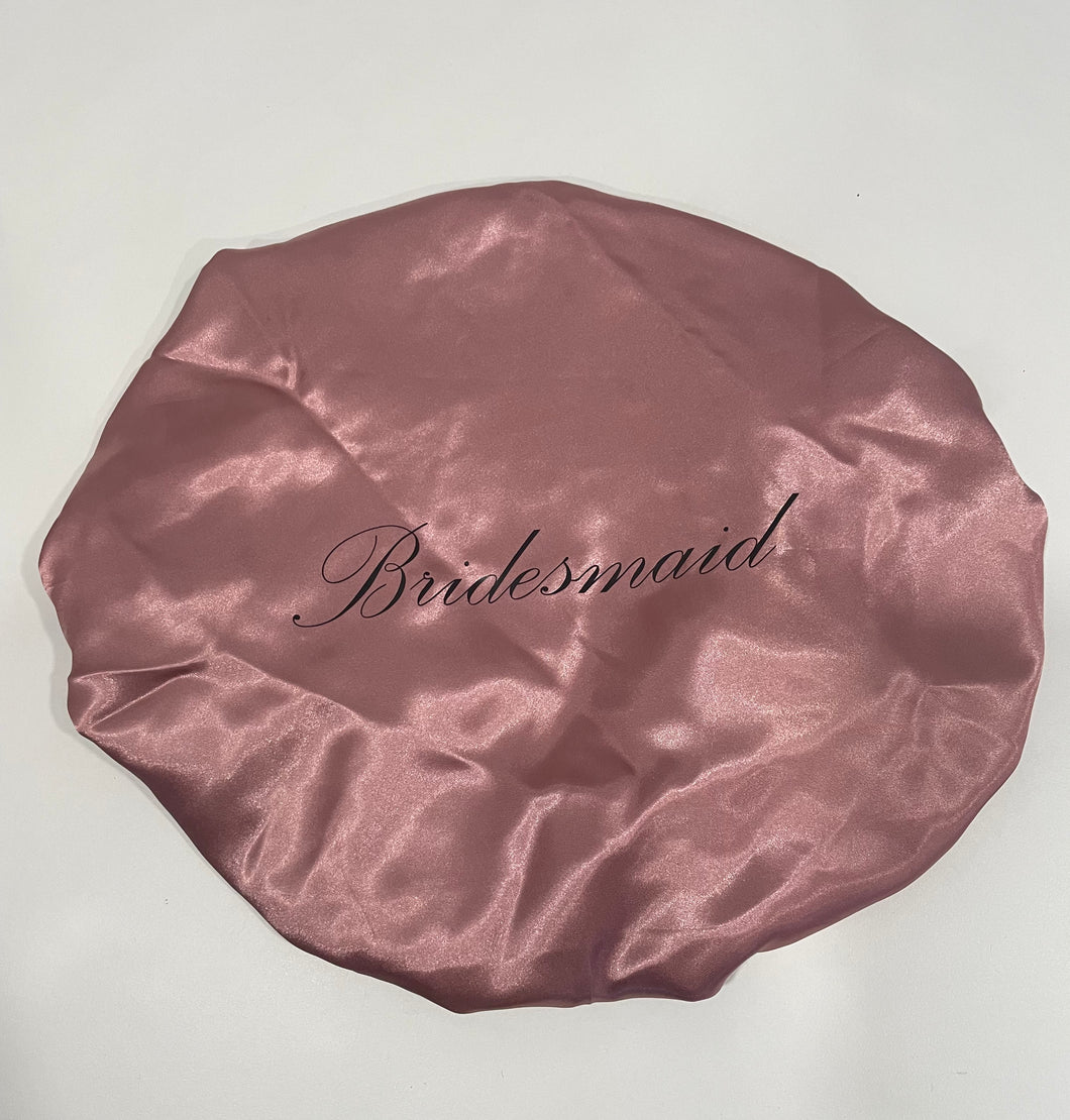 Bridesmaid Rose Pearl Medium Bonnet