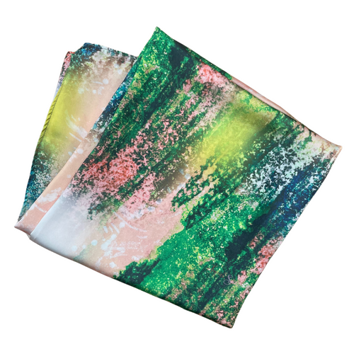 Forest Satin Headwrap