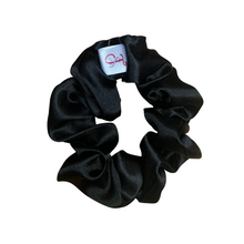 Load image into Gallery viewer, Noir- Black Scrunchie
