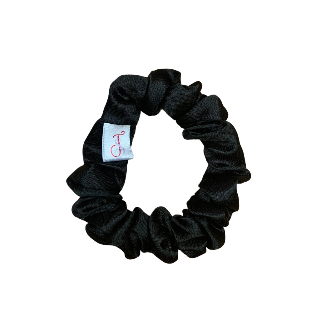 Noir- Black Scrunchie