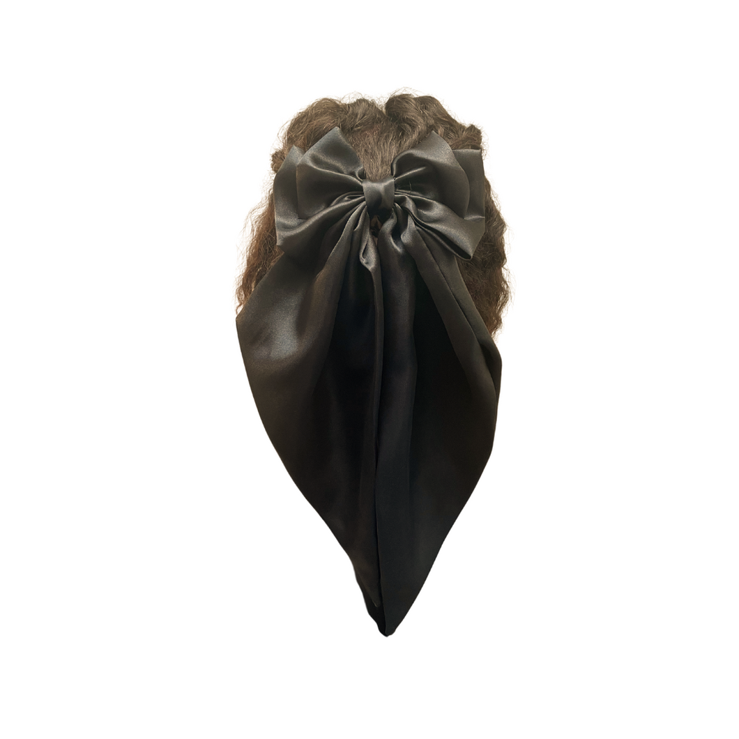 Large Satin Ribbon Bow