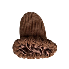 Load image into Gallery viewer, Satin-Lined Wooly Hats
