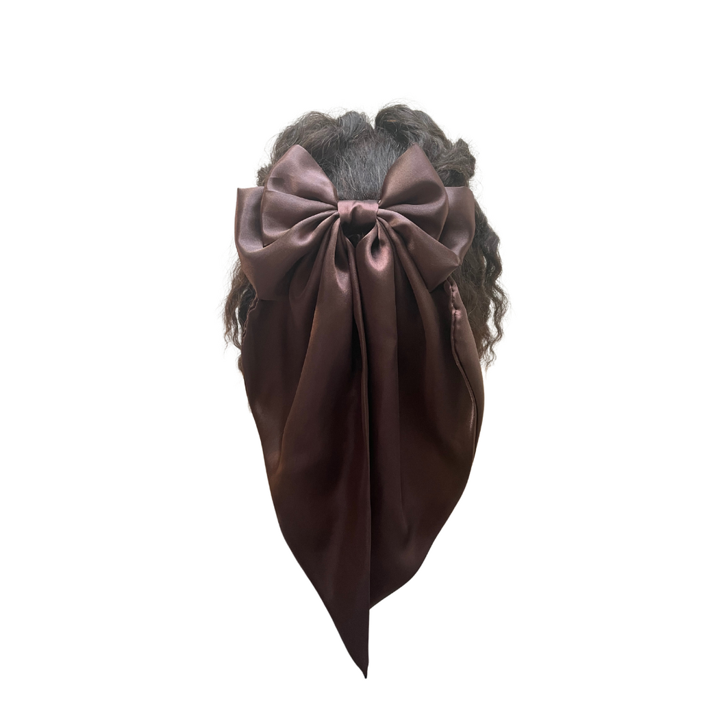 Large Satin Bowknot Bow