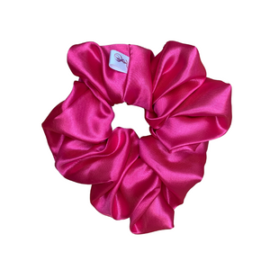 Fuchsia Pink Scrunchie