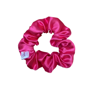 Fuchsia Pink Scrunchie