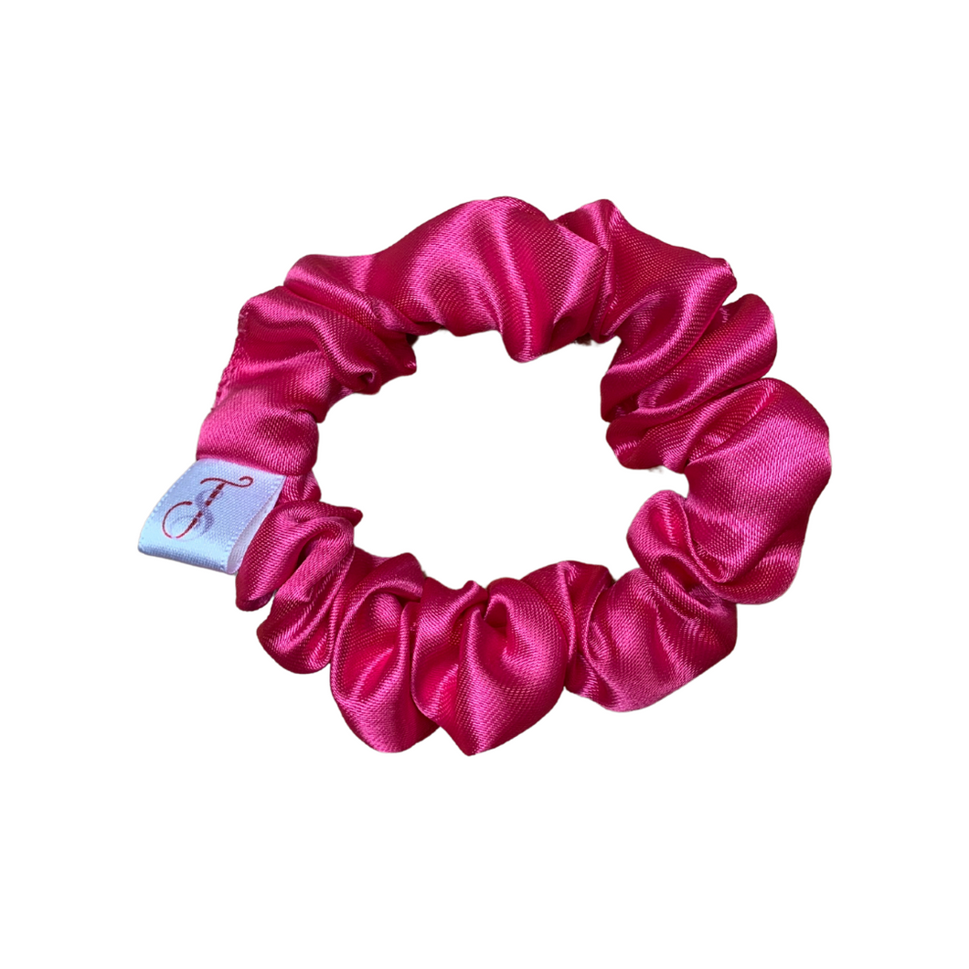 Fuchsia Pink Scrunchie