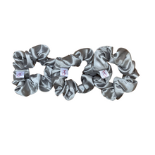 Load image into Gallery viewer, Light Grey Scrunchie Set
