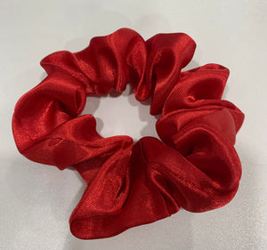 Red Large Scrunchie