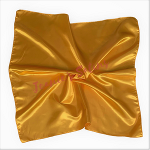 Mustard Satin Headwrap