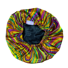 Load image into Gallery viewer, Rainbow Wave Bonnet
