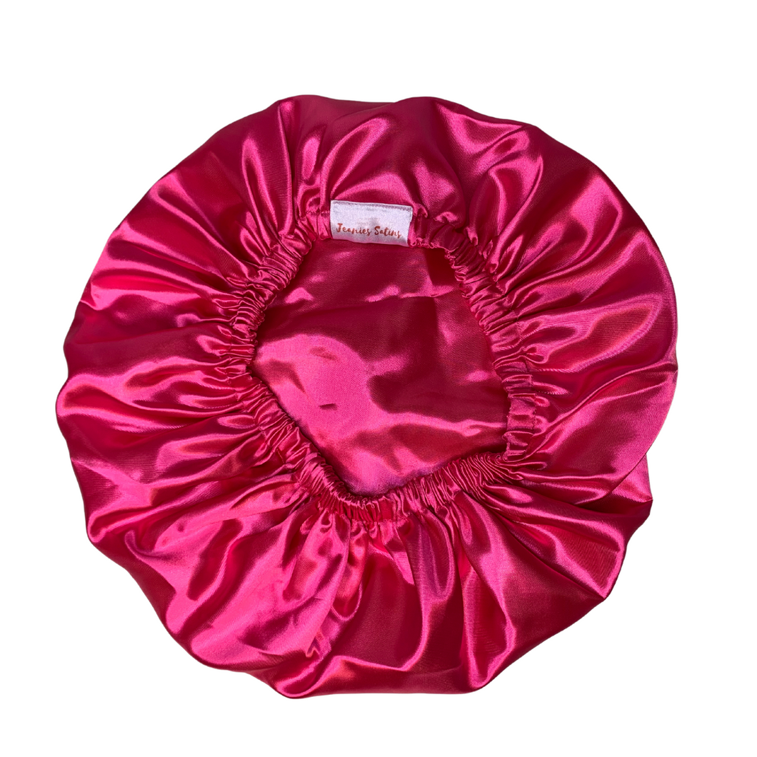 Fuchsia Pink Children Bonnet