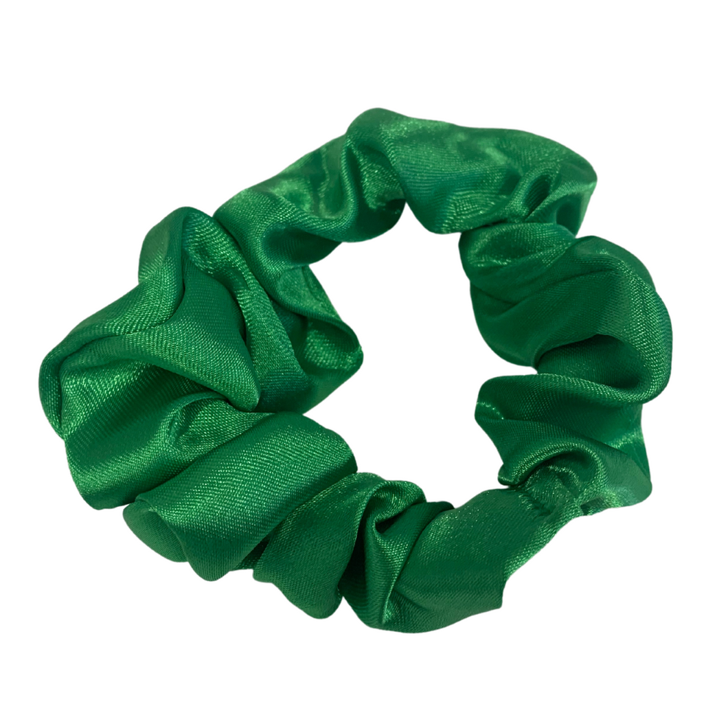 Large Emerald Green Scrunchie