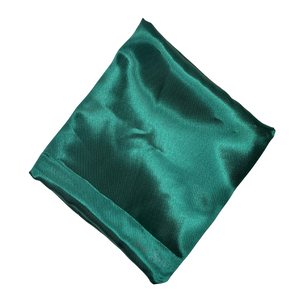 Forest Green Satin Headwrap