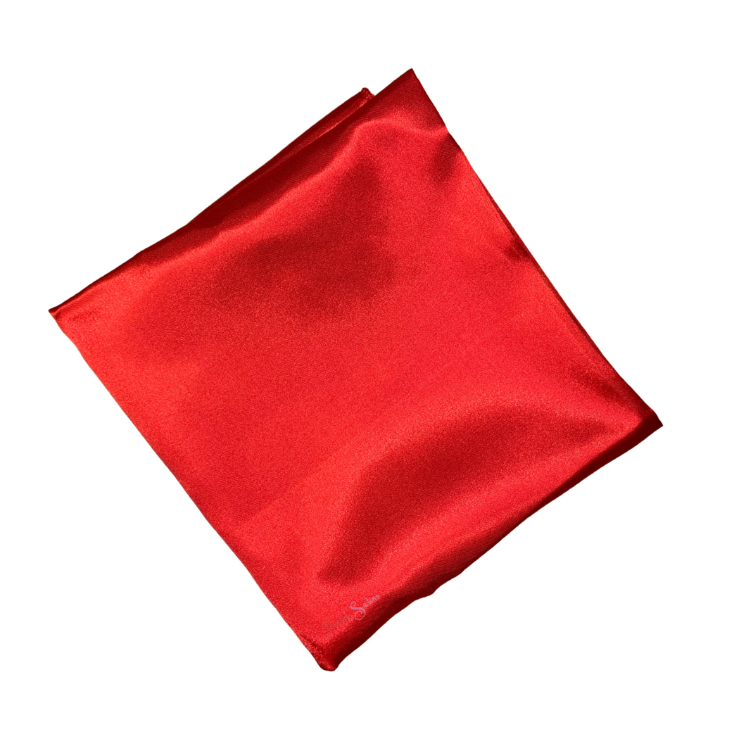 Ruby Satin Headwrap