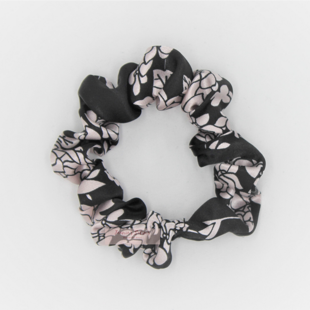 Spring Noir Scrunchie