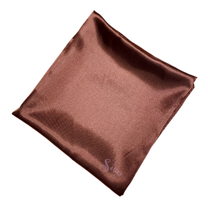 Umber Satin Headwrap